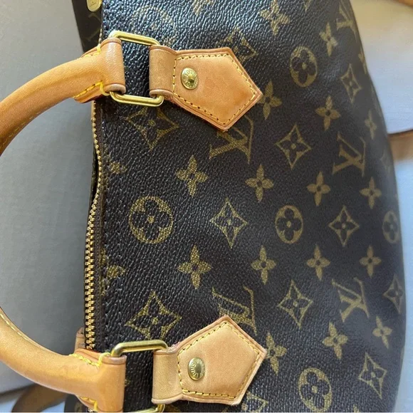 LOUIS VUITTON SPEEDY BANDOULIE’RE 30 - Picture 7 of 14